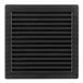 EDM Ventilatierooster 87726 Antraciet 17 x 17 x 1,15 cm Muggennet