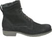 Josef Seibel MELINDA 02 Zwart Nubuck Veterboots Dames Maat 39