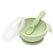 Bumkins Silicone First Feeding Set - Sage