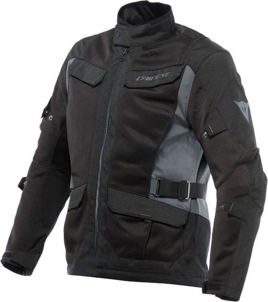Dainese Desert Tex Jacket - Black/Black/Ebony - Men's - Size 64 - 4-Season