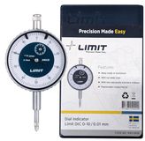 Limit Analoge meetklok ø 58 mm dubbele weergave 0,01 mm DNSH10