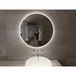 Xellanz Miroir Rond Giro avec LED - Dimmable et Chauffage Miroir - 100cm