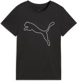 Puma Dames-T-shirt W TAD ESSENTIAL Logo Tee 525892 Zwart XS