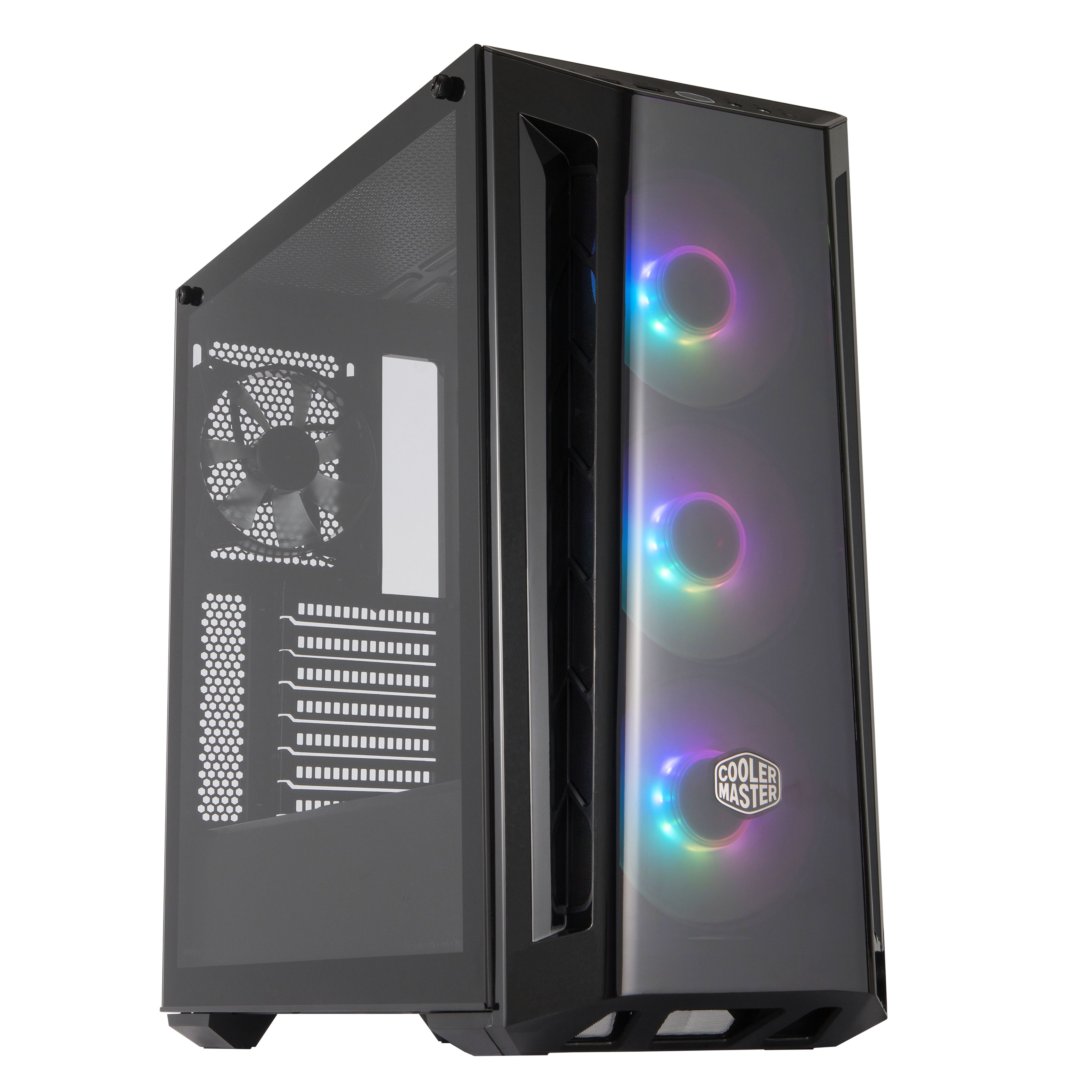 Cooler Master MasterBox MB520 ARGB Midi Tower - Zwart
