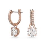 Swarovski Constella 5639975 Dames Oorbellen Roségoud Kristal