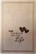 Lbm "You look like te rest of my life" planche à découper en bois - 30 x 20 cm