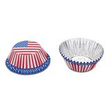 Staedter 50 Stuk De USA Papier Bakplaat, Aluminium Coated, Multi-Colour, 30 x 5 x 3,5 cm