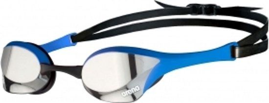 Arena Cobra Ultra Swipe Mirror Goggles - Silver/Blue - UNI