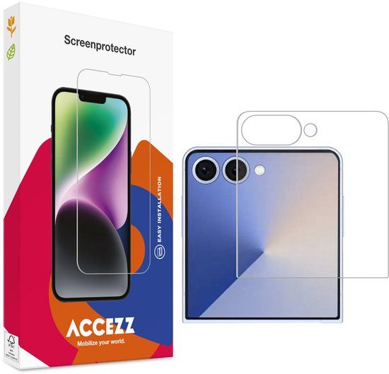 Accezz Screen Protector - Gehard Glas - Geschikt voor Samsung Galaxy Z Flip 7
