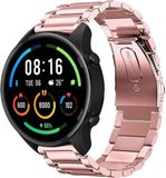 Strap-it Stalen schakel bandje - rosé pink