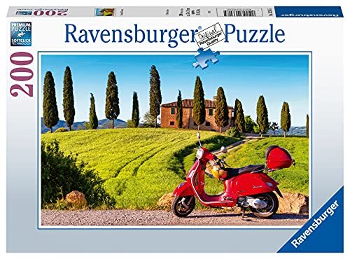 Ravensburger Puzzel 13318 13318-Beautiful Toscany-200 stukjes puzzel voor volwassenen en kinderen vanaf 14 jaar