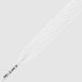 Mr.Lacy Flatties Lacets Blanc 120cm long 8mm large