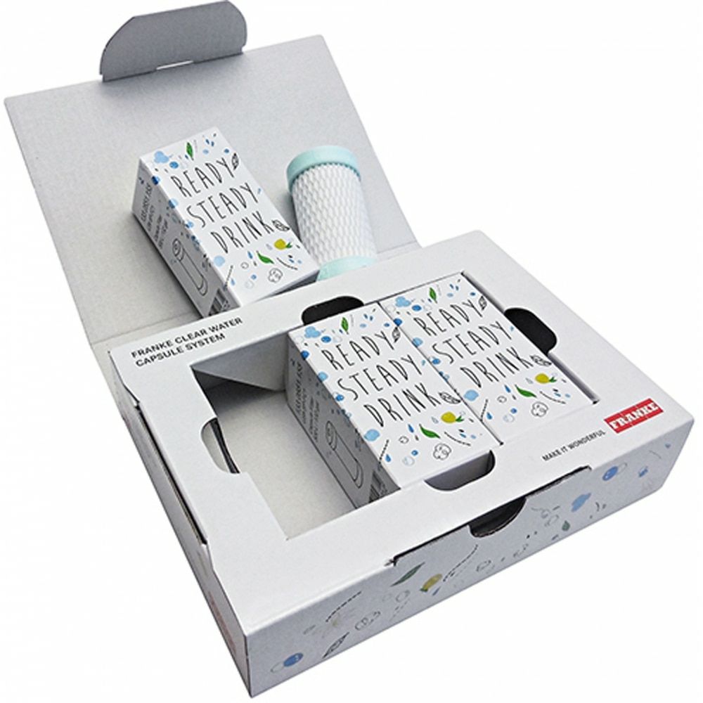 Franke 112.0607.498 water filter Handmatige waterfilter 0,5 l Wit