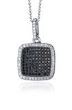 Orphelia ZH-4879 Zilveren Hanger met Ketting en Zirkonia