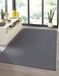 the carpet Natal Modern Enkelkleurig Vloerkleed Woonkamer, Antraciet, 200 x 290 cm