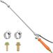 Allesto Pulvérisateur - Pulvérisateur de jardin - Lance de pulvérisation télescopique - Acier inoxydable - Raccords de 0,64 cm et 0,95 cm - Convient pour le jardinage, l'agriculture, le nettoyage et le lavage de voiture