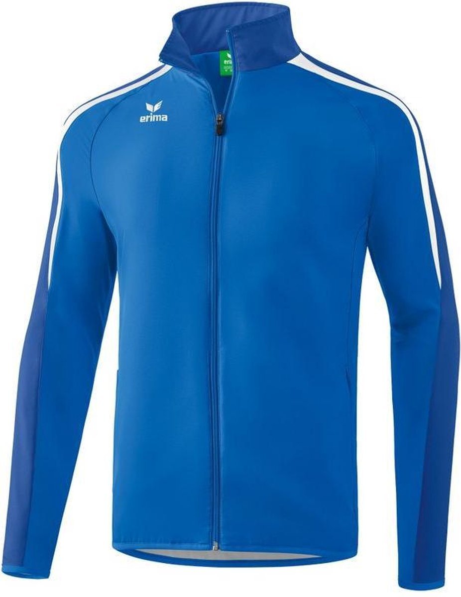 Erima presentatiejack Liga 2.0 heren polyester/mesh blauw