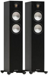 Monitor Audio Bronze 300 7G Passieve Vloerstaande Speaker - Zwart (Per paar