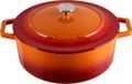 MOA Fonte Stoofpan - 5,7L Stoofpot - Orange - Ø 26cm