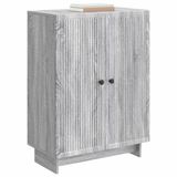 vidaXL Dressoir Grijs sonoma 66 x 34,5 x 90 cm Bewerkt hout