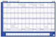 Franken PKV100227 Bureau onderlegger Jaarplanner 2027 Wit, Blauw (b x h) 910 mm x 610 mm 1 stuk(s)