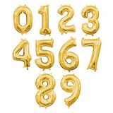 16In: Anagram 16In: '1' Gold