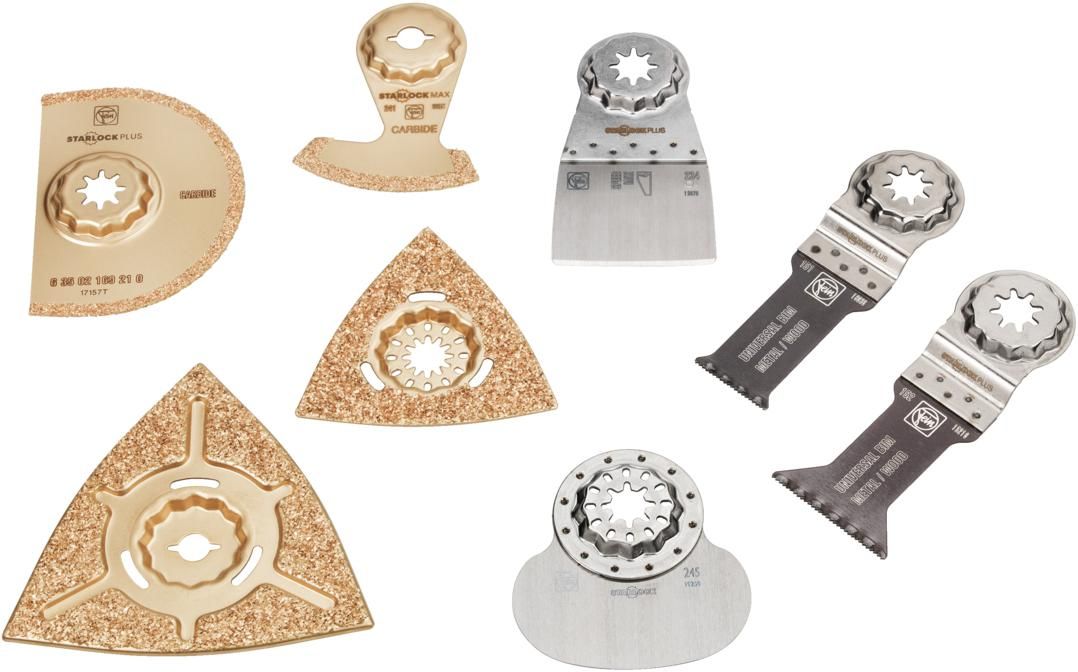 Professionele set StarlockMax Verwarming/Sanitair Zaagbladenset