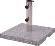 vidaXL Parasolvoet Graniet 20 kg vierkant