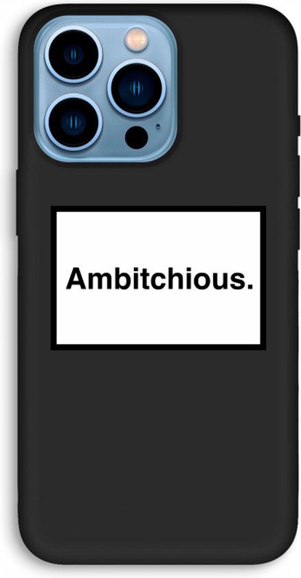 Case Company® - Ambitchious iPhone 13 Pro Max Case - Bio-degradable - Back Cover