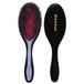 Denman Cushion Hair Brush (Medium) with Soft Nylon Quill Boar Bristles - Porcupine Style for Grooming, Detangling, Straightening, Blowdrying and Refreshing Hair – Black, P082M