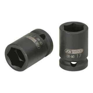 KS Tools 1/2" zeskant dopsleutel, kort, 1"