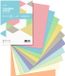 Netuno - Set de papier pastel coloré - 100 feuilles - A4 - 80 grammes