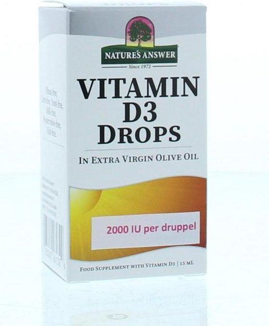 Nature's Answer Vitamine D3 Druppels 2000 IU - 15 ml