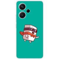 Xiaomi Bedrukt siliconen hoesje compatibel met Xiaomi Redmi Note 13 Pro Plus 5G Sushiman