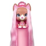 VIP PETS Mega Pet Nyla | Styling hoofdset met extra lang golvend haar, gemakkelijk te borstelen en te stylen met +30 haaraccessoires en kleurboost - Verrassingsspeelgoed voor kinderen +3 jaar