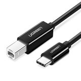 Ugreen 50446 USB-kabel USB 2.0 2 m USB C naar Mini-USB B Zwart