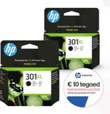 HP 301XL - Cartouche d'encre XL d'origine - Noir (2x) - 480 pages