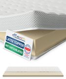 AM Qualitätsmatratzen Premium Latex Topper 140x200 cm