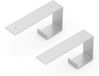Alberts 861827 Paneelbeugel Quinn | per paar | Paneelbeugel naar keuze in verschillende trendkleuren | Paneelbeugel per paar of afzonderlijk | Afmeting 100 x 200 x 45 mm