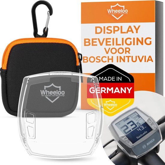 Wheeloo Transparante beschermhoes voor Bosch Intuvia