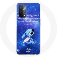 Maniacase Hoesje voor Oppo A93 5G Stitch Disney Stitch Mignon Ohana Betekent Familie Maniacase