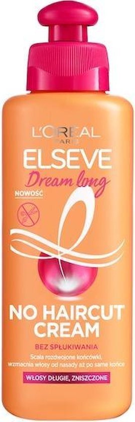 L'Oréal L'Oreal - Elseve Dream Long No Haircut Cream Long Hair Cream To Protect Against Break And Split Ends 200Ml