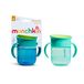Munchkin Miracle 360 Becher 2er-Pack | 6 M+ | 207 ml | Marineblau/Blau