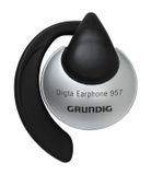 Grundig PCC9573 Hoofdtelefoon/Headset Bedraad Oorhaak Zwart, Zilver