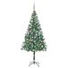 vidaXL Kunstkerstboom met verlichting, kerstballen en dennenappels - 180 cm