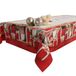 PETTI Artigiani Italiani - Kerst Tafelkleed Vlekbestendig Rechthoekig Tafelkleed voor Keuken, Motief Elf, 140x240 cm, 100% Made in Italy