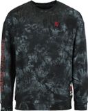 Rock Rebel by EMP Grijze sweatshirt in tie-dye look - Heren - XXL