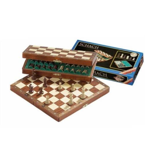 Philos Reis schaak kassette De Luxe