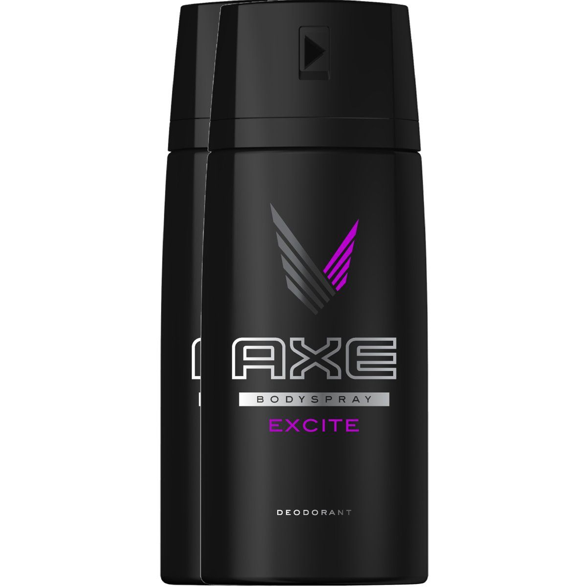 AXE Excite For Men - Deodorant Spray - 2 x 150 ml - Voordeelverpakking
