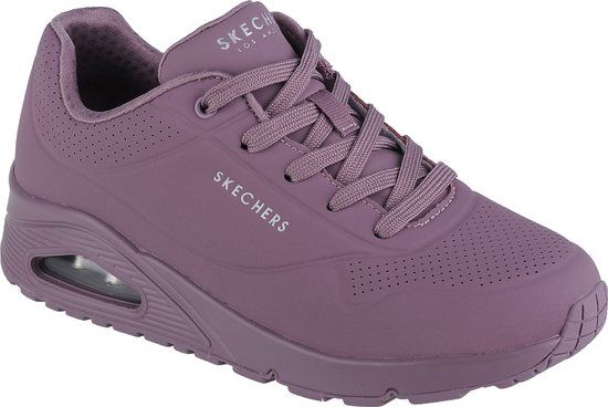 Skechers Uno Stand On Air Dames Sneakers - Paars - Maat 37